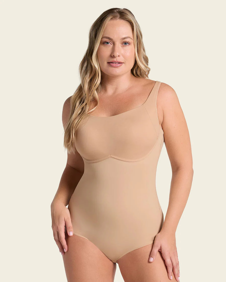 018533 Scoop Back Wireless Classic Sculpting Bodysuit