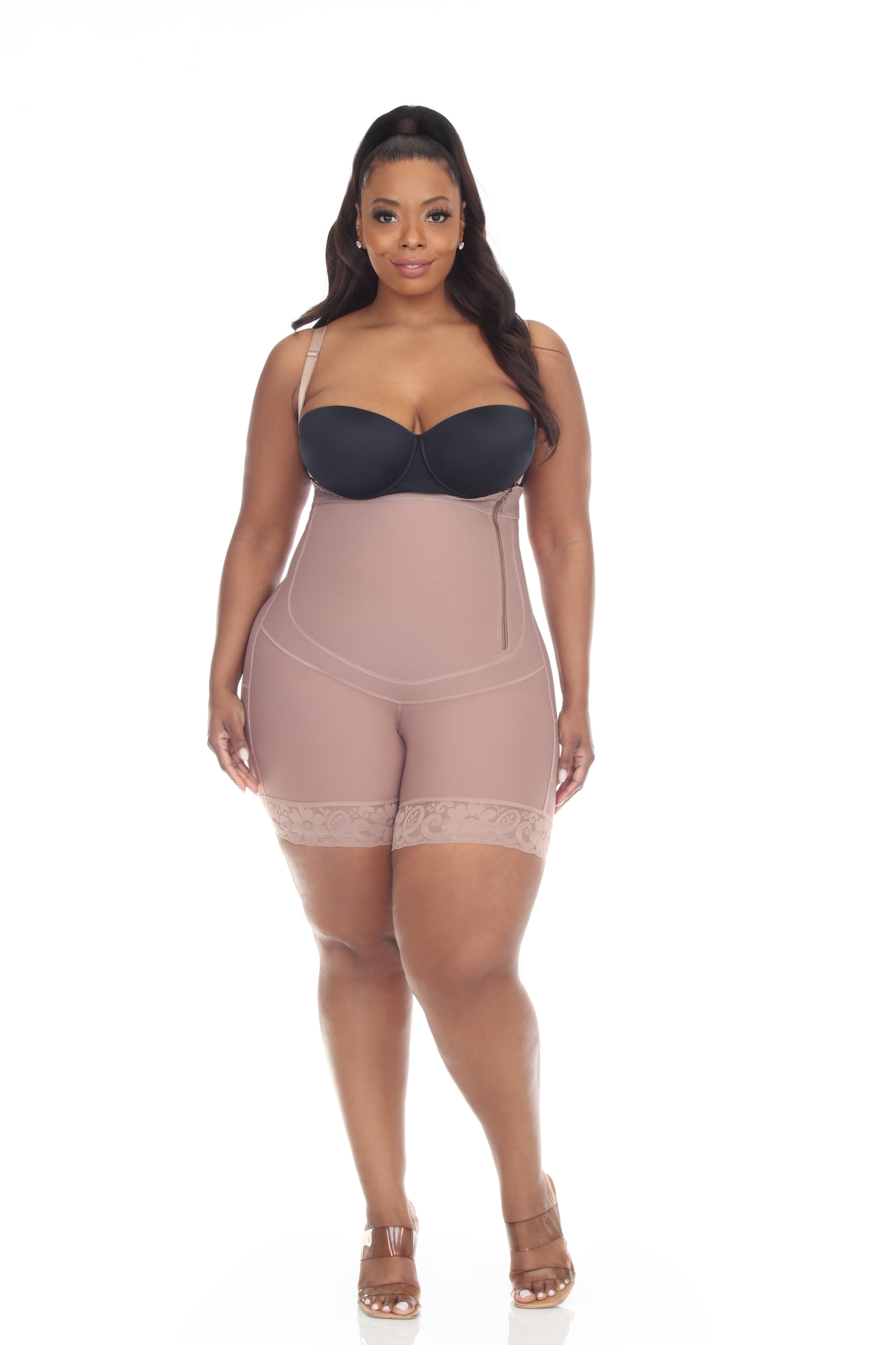 UpLady 6184  Butt Lifting Shapewear Bodysuit with Wide Hips