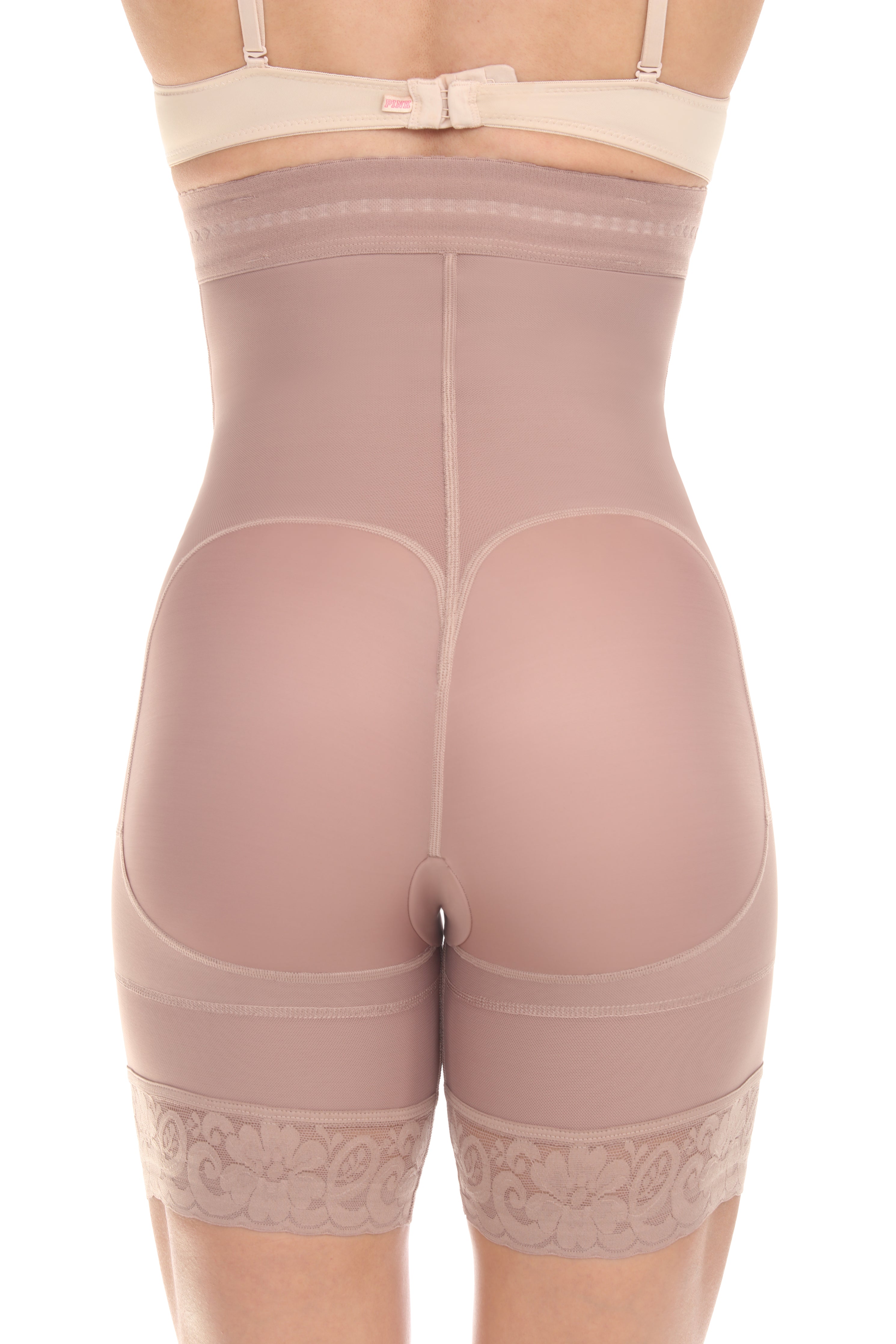 Strapless High Compression Girdle with Hooks