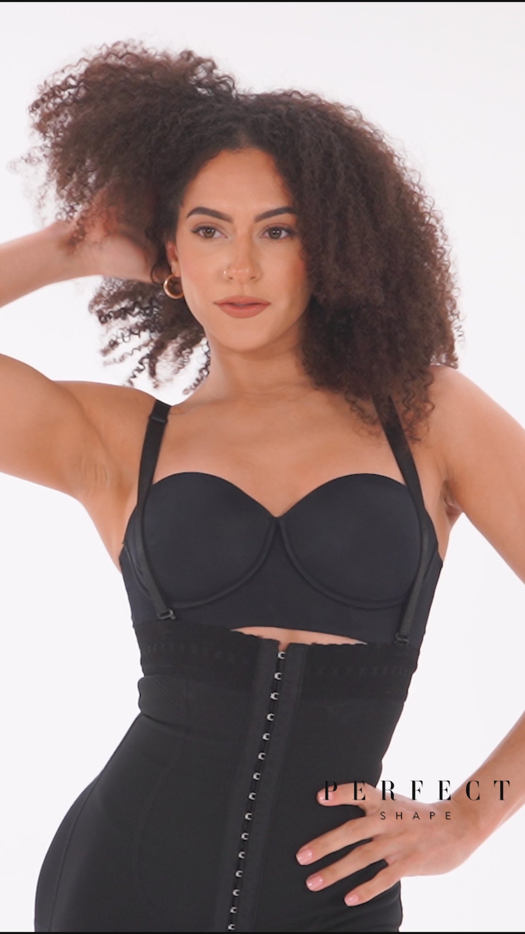 Strapless Fajas High Compression Girdle with Hooks