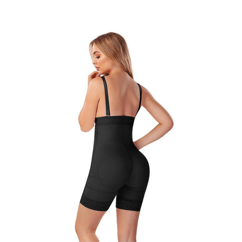 Strapless High Compression Girdle with Hooks