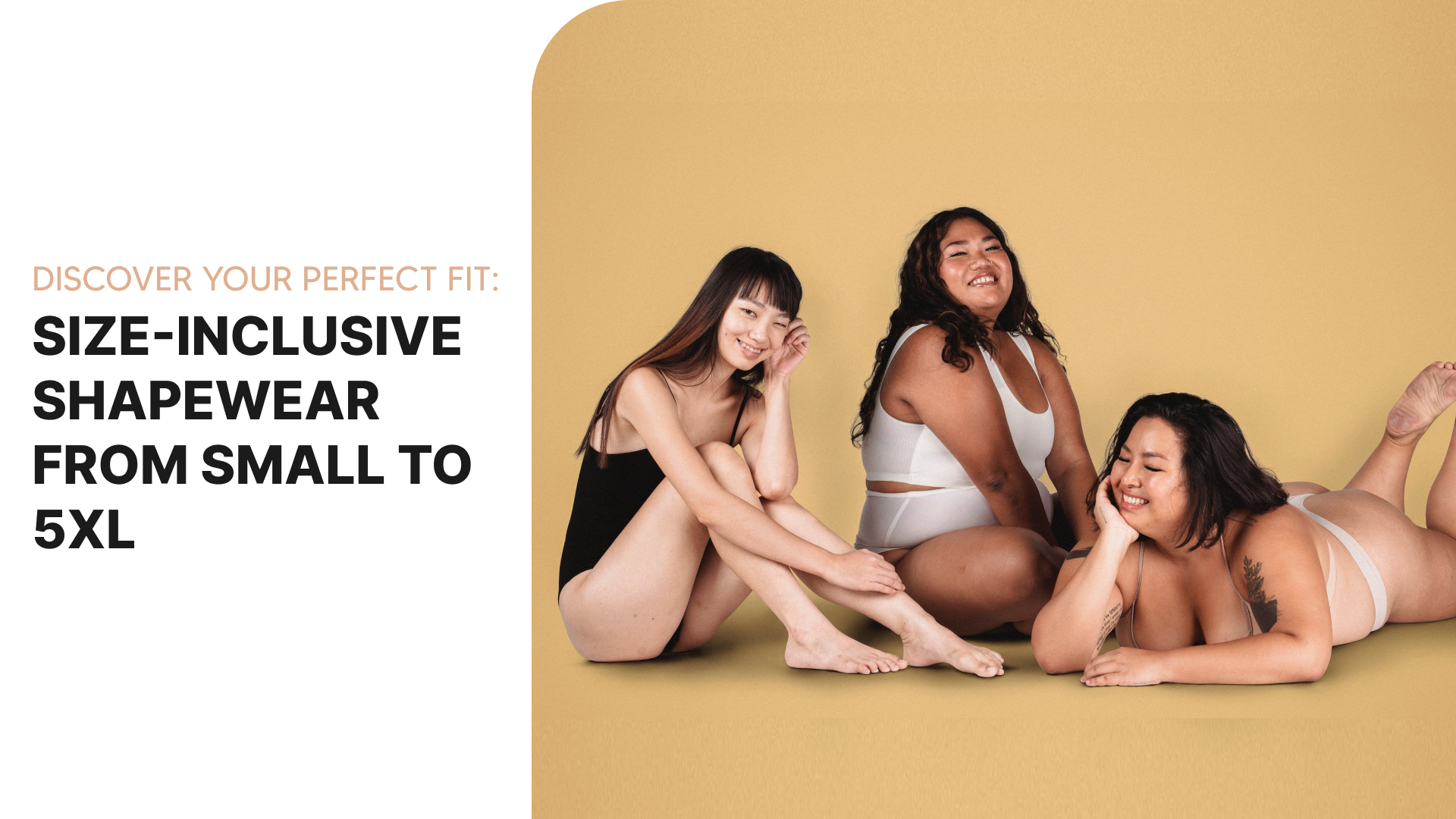 Discover Your Perfect Fit: Size-Inclusive Shapewear from Small to 5XL