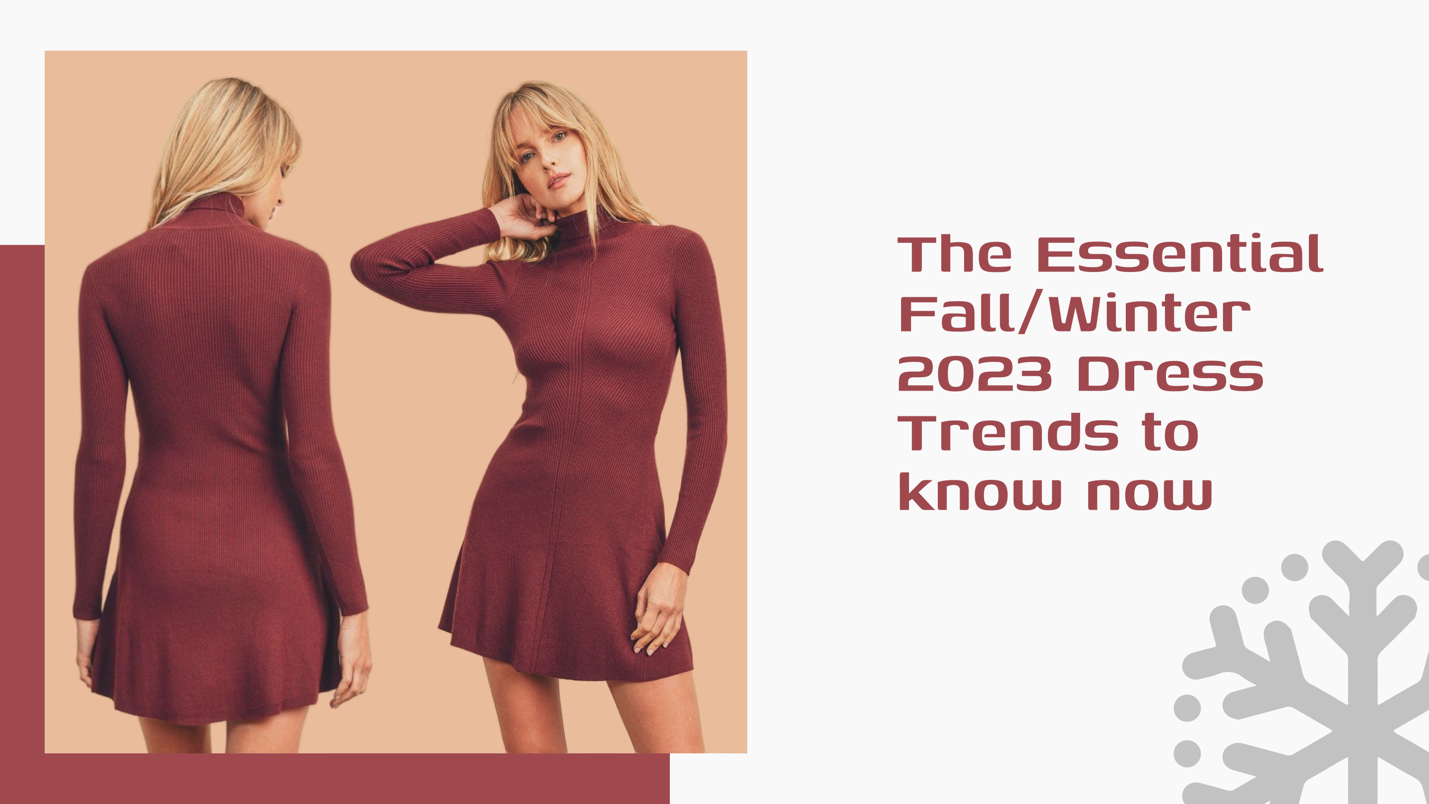 The Essential Fall/Winter 2023 Dress Trends to know now