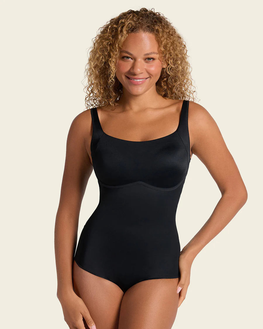 018533 Scoop Back Wireless Classic Sculpting Bodysuit